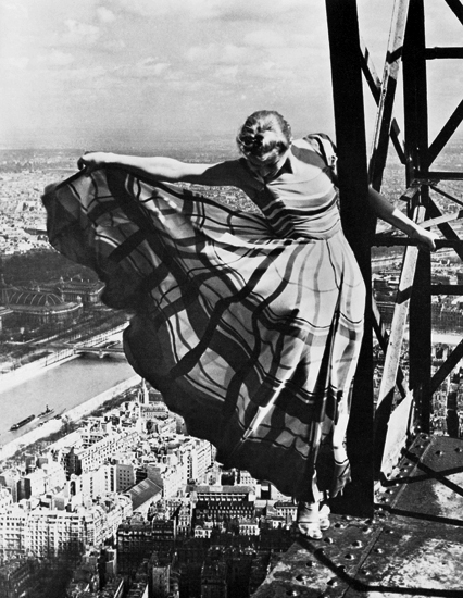 The Eiffel Tower by Erwin Blumenfeld, Paris Vogue 1939