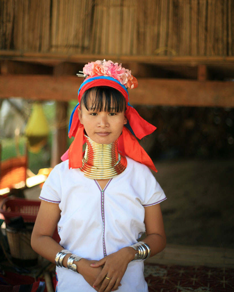 Padaung Woman, photo credit: jurvetson