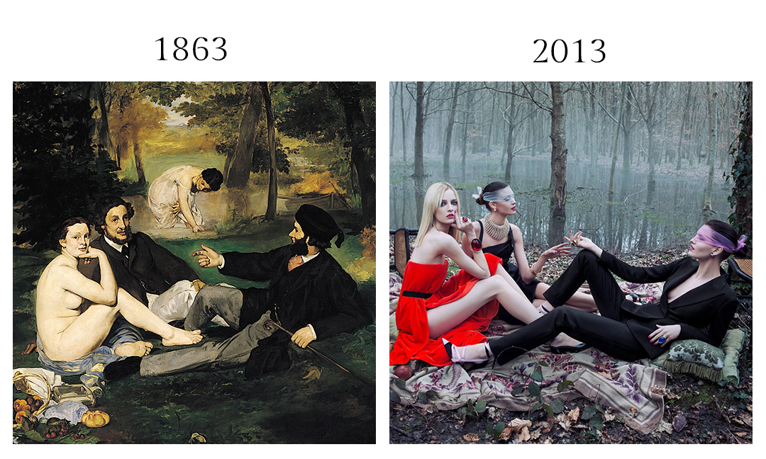 Edouard Manet and Inez & Vinoodh